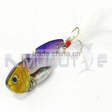 Kmucutie CH14LP24 popular design metal spoon fishing lure sinking vibe bait