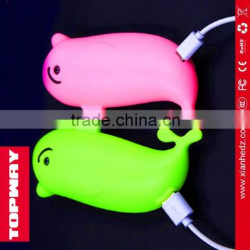 Topway Lovely Cartoon Image Promotion PVC Latest Power Bank