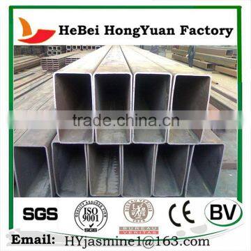 Q235 Straight Seam Steel Pipe, Steel Tube, Galvanized Square Tube Size