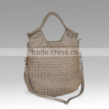 MH8002-2013 Latest woven handbags,stylish ladies handbags