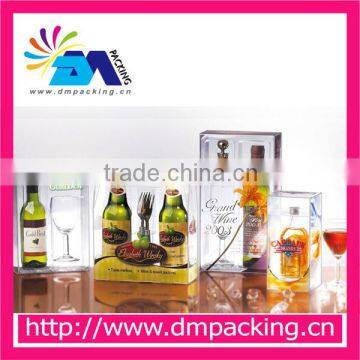 Printed Plastic Packaging Box for wine