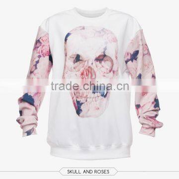 Wholesale Custom Crewneck sublimated sweatshirt 3D printed sweatshirt