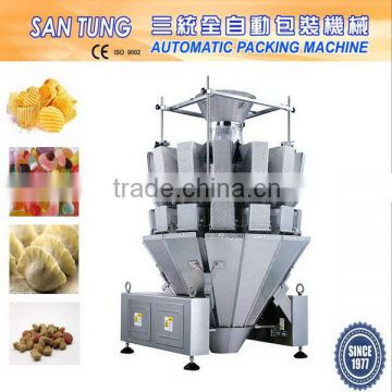 Automatic combination weighing filling machine