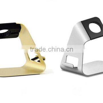 for Apple Watch Stand 2 in 1 Metal Charger Holder 3 Colors Option photo-4