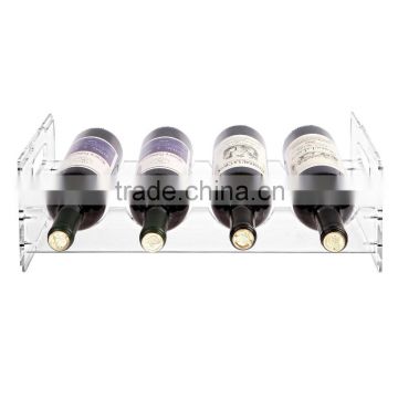 Shenzhen manufacturer wholesale clear acrylic red wine bottle display stand