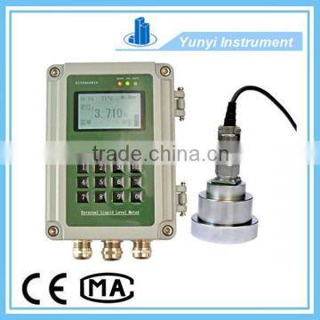 Level measurement ultrasonic fuel sensor