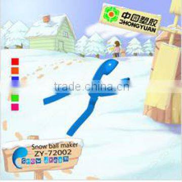 Plastic easy snow baller/snow ball maker for wholesale