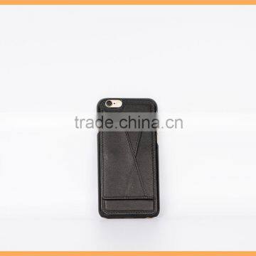 With card slot real leather fashion handy case for iphone 6 6s