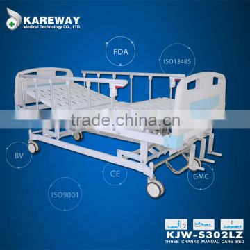 fda approval three function movable manual patient bed                        
                                                Quality Choice