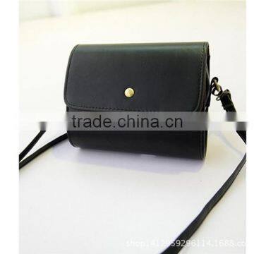 Manual Special Design Ladies pu Shoulder Bag With Ladle Cover Closure