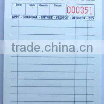 2016 fast selling Guest Check bond CT-G3674