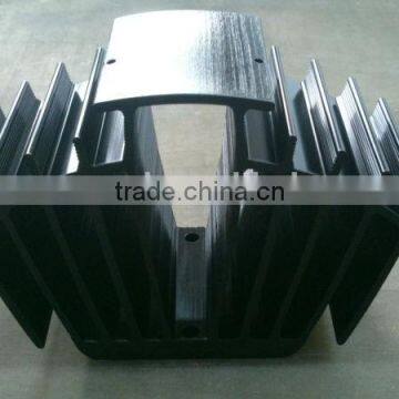 Industrial Black Anodized Aluminium Heatsink