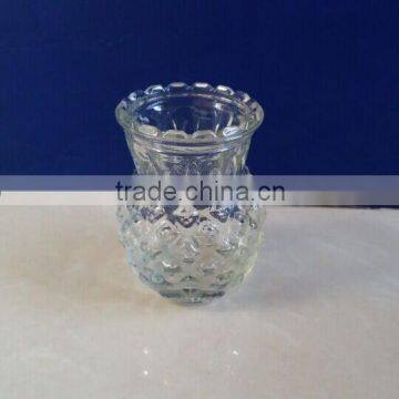 Pineapple Glass Candle Holder Pineapple Glass Candle Jars Size NO.1 photo-3