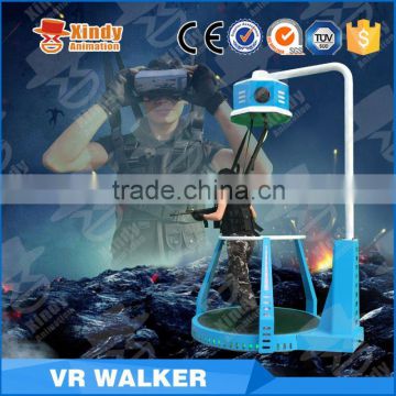 HTC vive Multi player interactive walking VR game 9d amusement park equipment