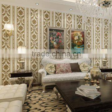 Latest Luxury Wallpaper Embossed Washable Royal Wallpaper photo-5