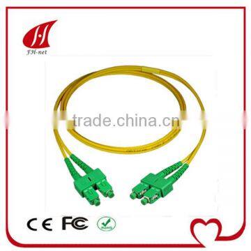 Fiber patch cord SC/APC-SC/APC Duplex,single mode