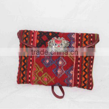Kilim Bag - Ladies Clutch Bag - Cross-body Bag