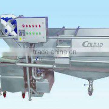 horizontal mixed flow washing machine/Fruit washing machine/vegetable washing machine