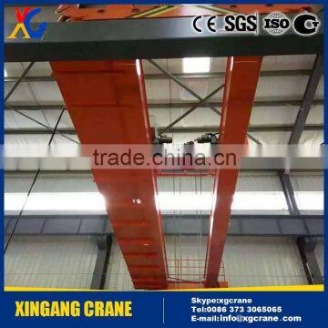 Factory Price 20 Ton 32 ton LH Type Double Girder Hoist Bridge Crane With Double Hook