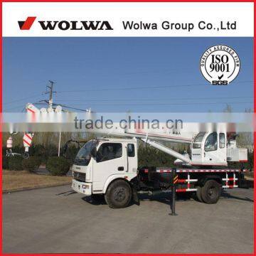 telescopic boom 12 ton truck crane for export GNQY-C12