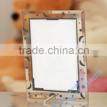 Custom Crystal Glass Photo Frame Wholesale Glass Picture Frames photo-2