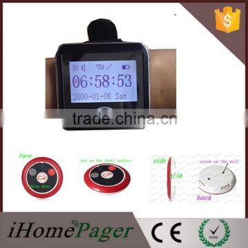 iHomePager Wireless Service Calling System Slim Call Button