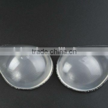 Clear Hollow Backside Teardrop Shape Silicone Breast Form