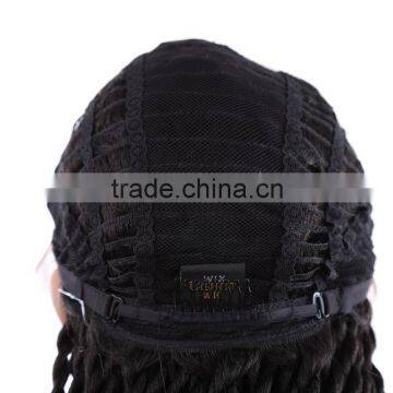 30" Japanese Fiber Micro Pre Braided 3x Box Braids Large African American Synthetic Lace Front Braided Wigs photo-6
