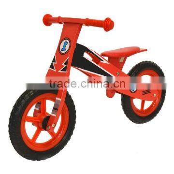 wooden balance bike running bike