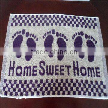 promotion 100%cotton super good design bath mat