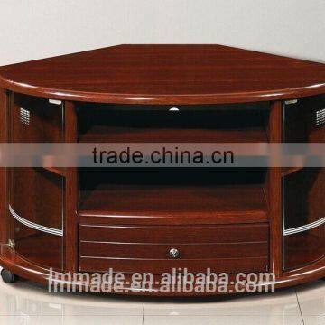 MDF with paper Corner Media TV High Console Stand