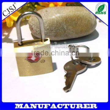 cheap safe TSA suitcase metal brass padlocks manufacturer