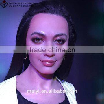 Popular star silicone statue wax figure