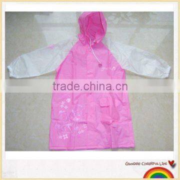 Children's snow white princess nice raincoat