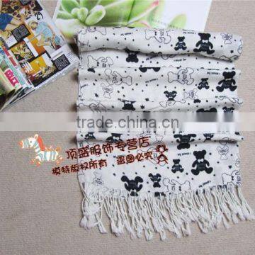 Fashion printing pashmina scarf 08