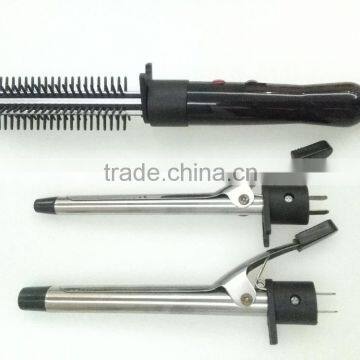 3 in 1 Removable Comb Hair Curler Magic Curling Iron as Seen on tv photo-3