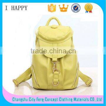 Wholesale Fashion Promotional Custom Women High School Leather Outdoor Bag Backpack