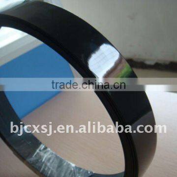 high glossy black color pvc edge banding tape for MDF