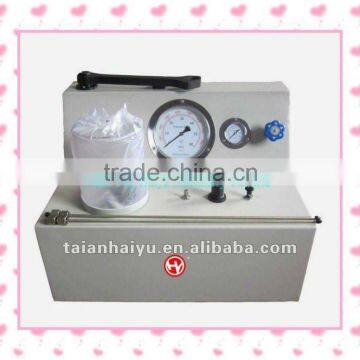 HY-PQ400 double spring injector and nozzle tester rate of oil pressure and air pressure is 50:1