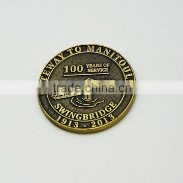 High Quality Custom Challenge Brass Souvenir Coin photo-2