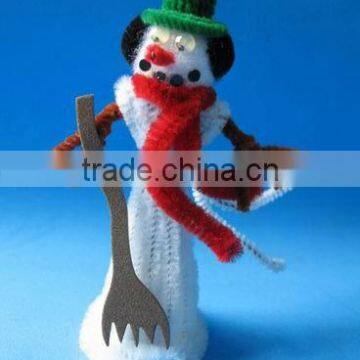 Art & Crafts Chenille stem Pompom Christmas Animal Kits