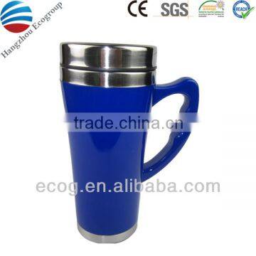 2015 hot sale double wall starbucks stainless steel coffee mug