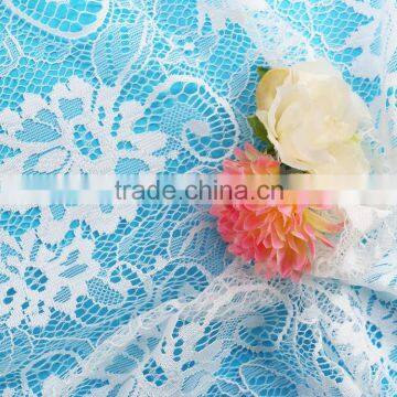 2016 Fashion 100%nylon Floral Lace Hot Sale Elegant Embroider Lace Fabric