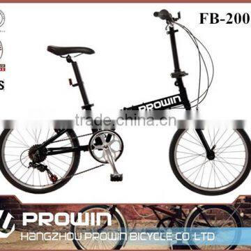 20 inch lightweight folding bicycle with folding bicycle handlebars (PW-FD20016)
