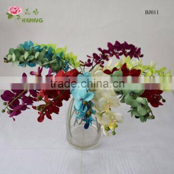 real like artificial silk orchid flower plants orchid head