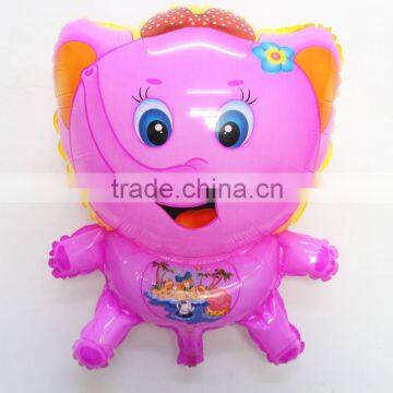 44*60CM Animal shaped helium balloon lovely small elephant balloon