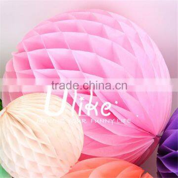 wedding round honeycomb decoration