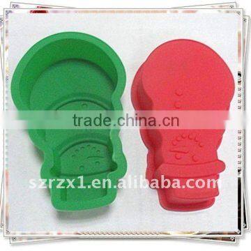 Snowman Shape Silicone Bakeware for Baking Cake