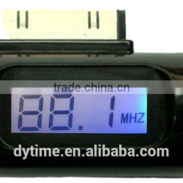 China supplier Wireless Car FM Transmitter Auto Audio With Remote Control radio For Iphone 3GS 4/ 4S /5 For ipod and iPad