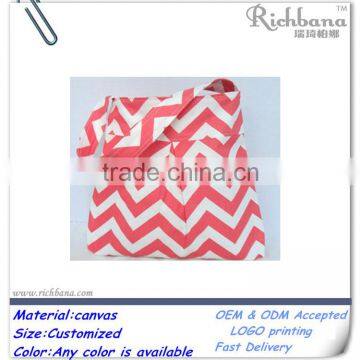 fashion chevron baby diaper bag